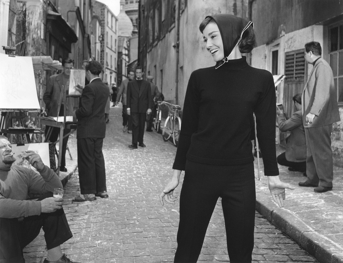 Audrey in Paris, 1956