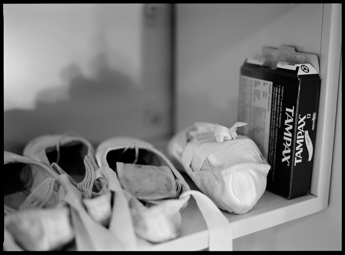 Pointe Shoes and Tampax, 2004