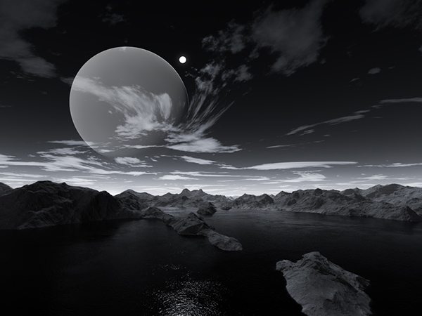 Beyond Imagination 1 from the series 'Extrasolar Landscapes' by Zev Rogan