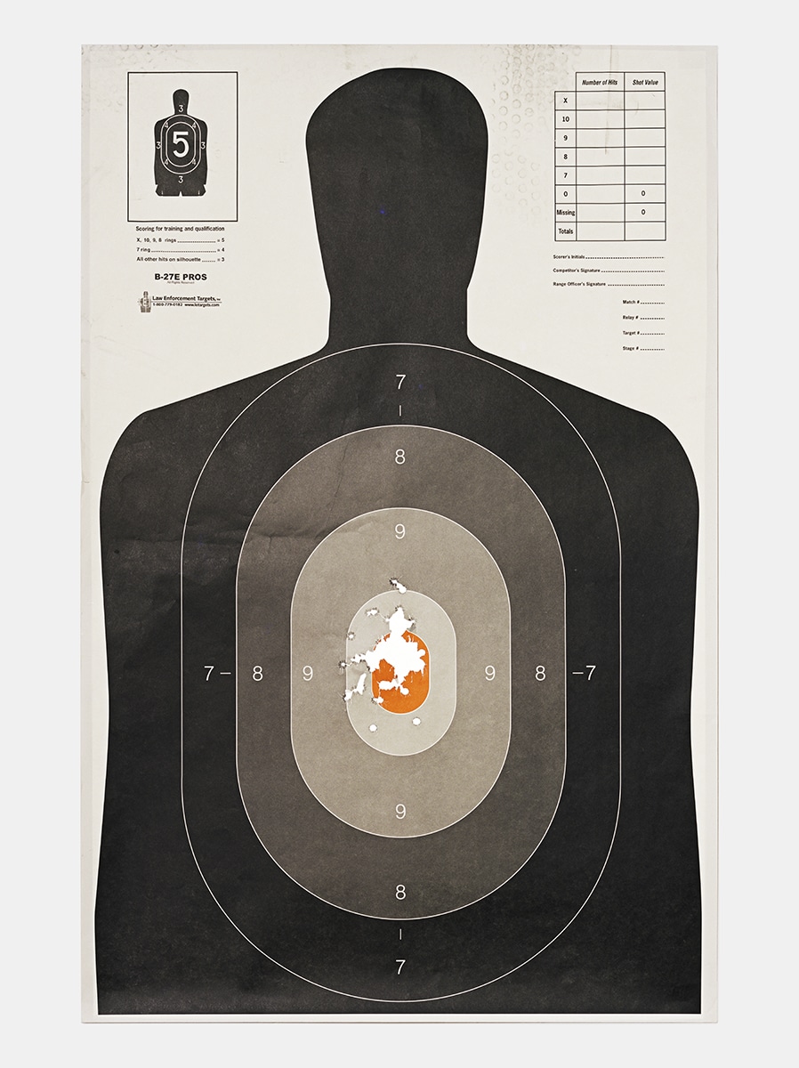 Target B, 2016, from the series L.A. Gun Club