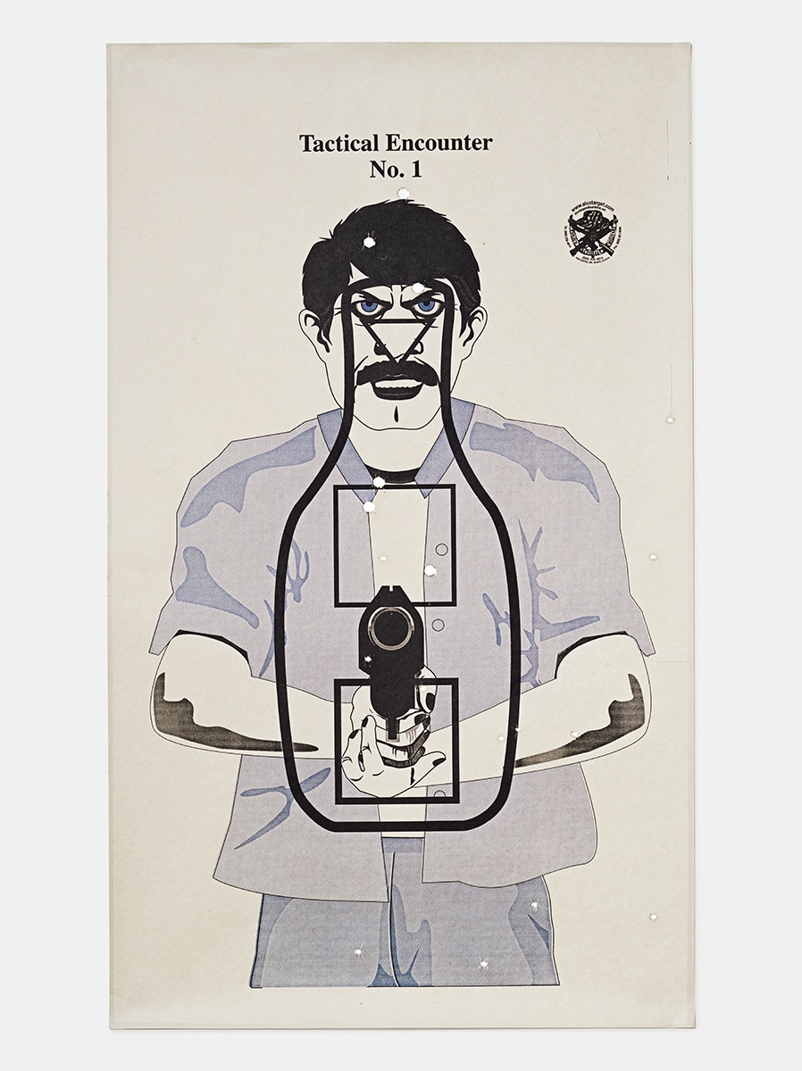 Target C, 2016, from the series L.A. Gun Club