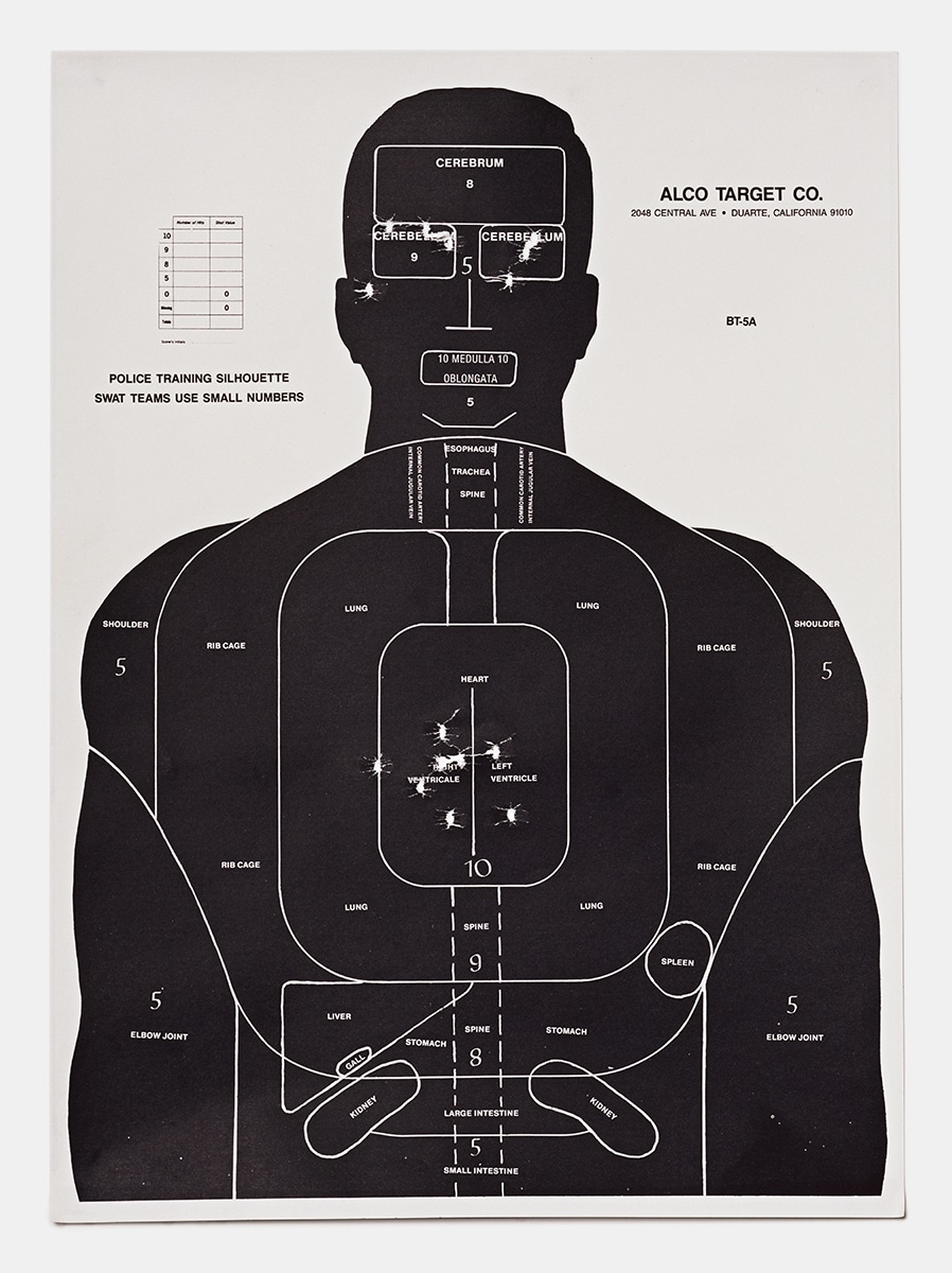 Target F, 2016, from the series L.A. Gun Club