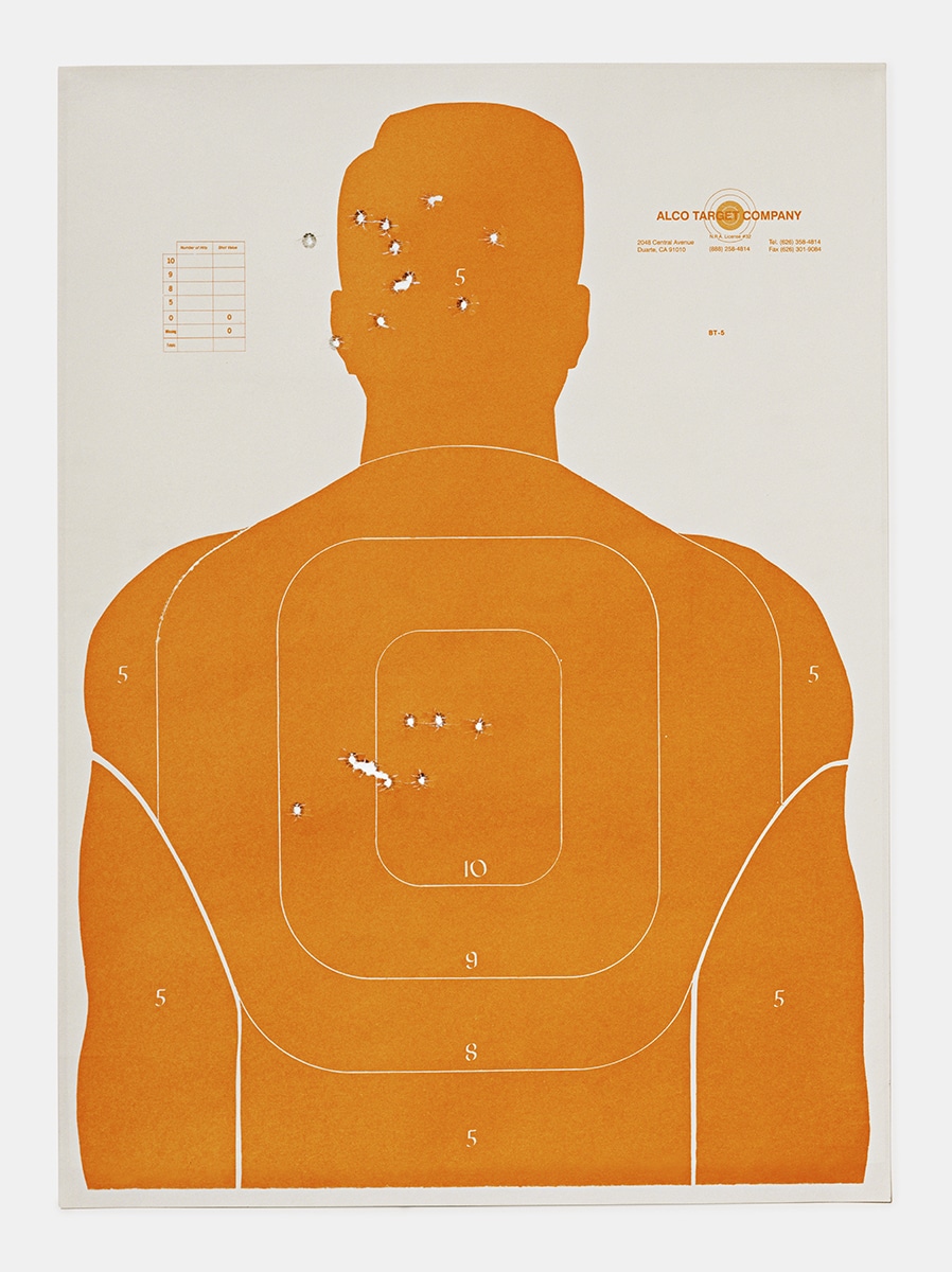 Target K, 2016, from the series L.A. Gun Club