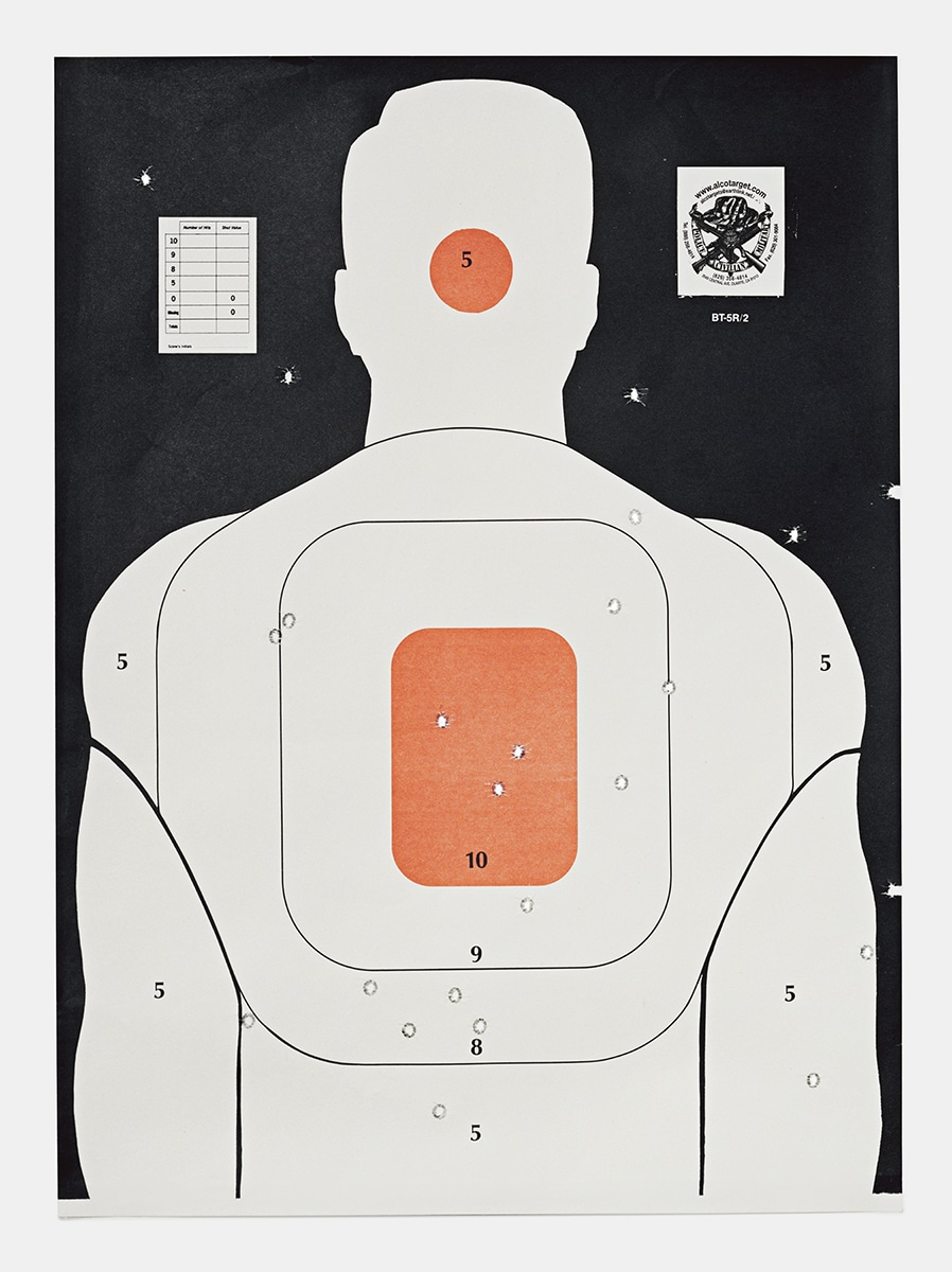 Target L, 2016, from the series L.A. Gun Club